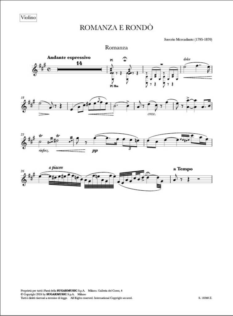 Romanza e Rondò